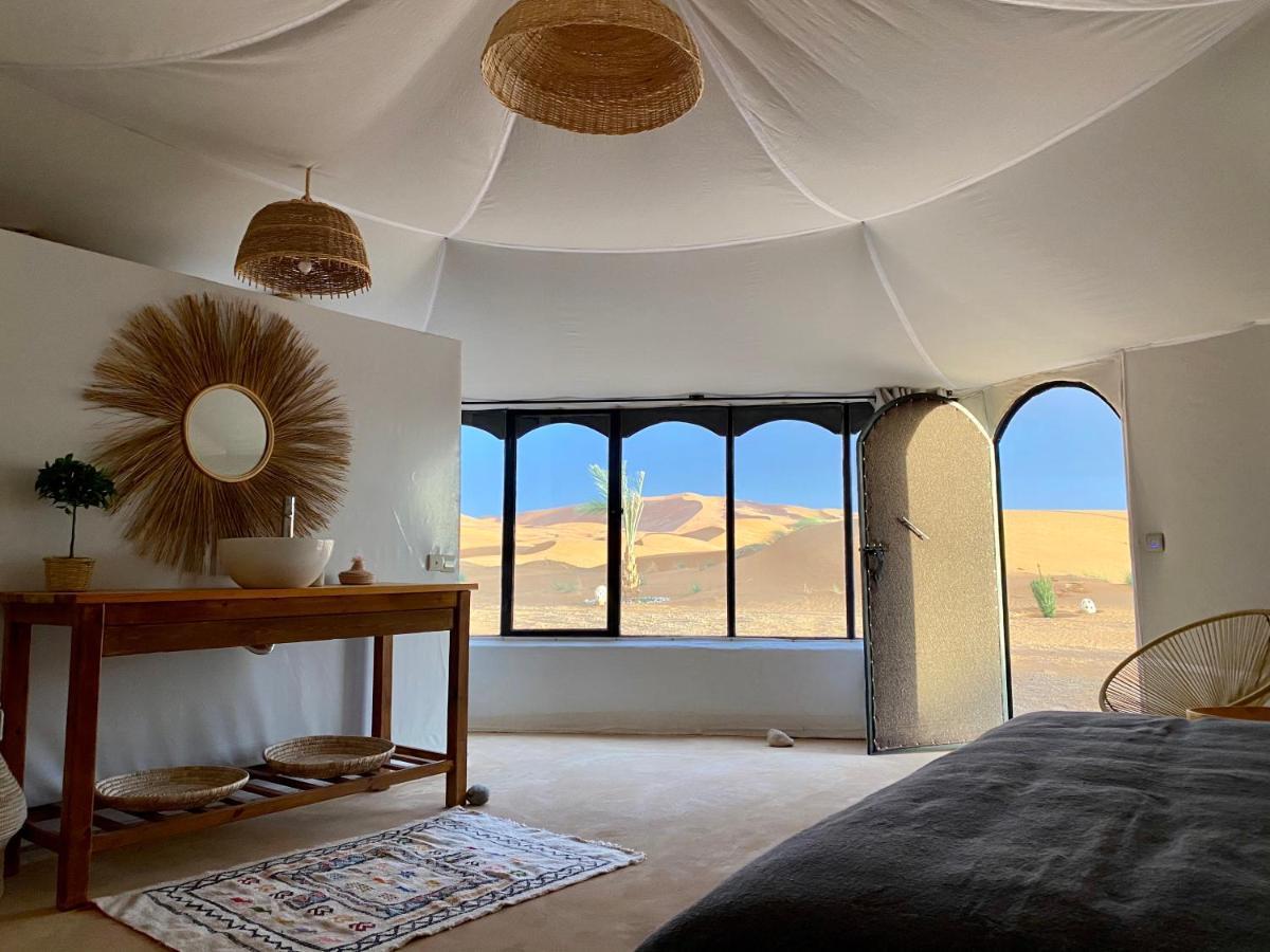 Hotel Tuda Luxury Camp à Merzouga Extérieur photo