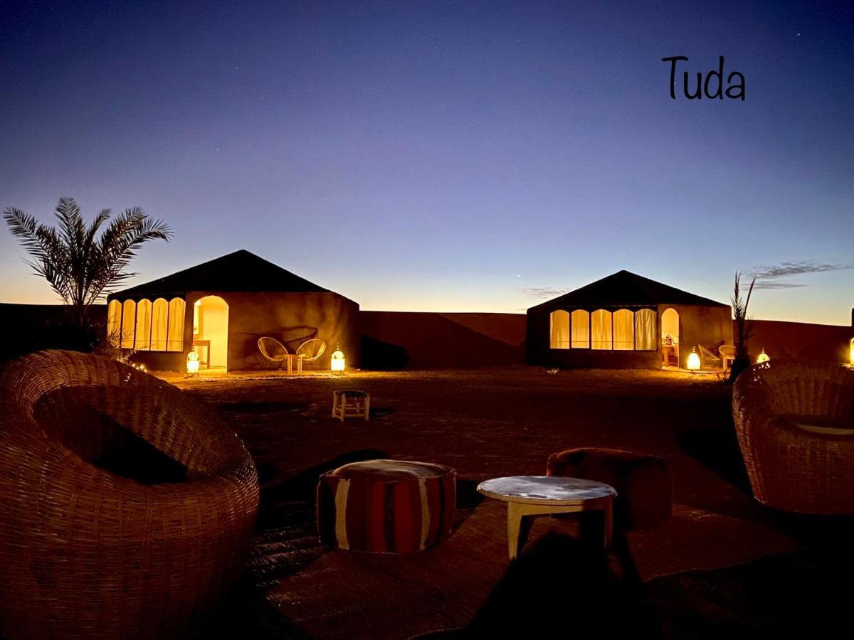 Hotel Tuda Luxury Camp à Merzouga Extérieur photo