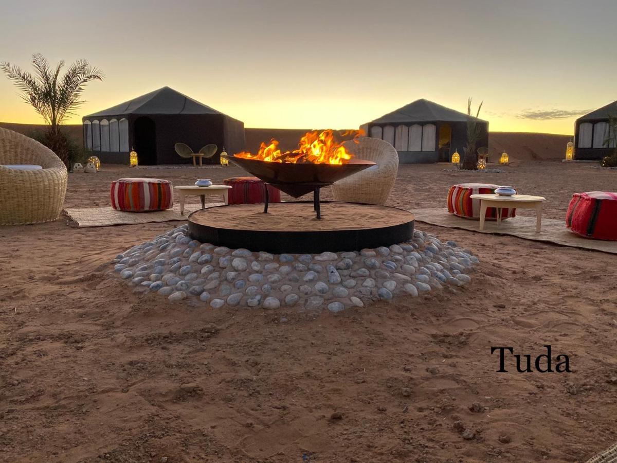 Hotel Tuda Luxury Camp à Merzouga Extérieur photo