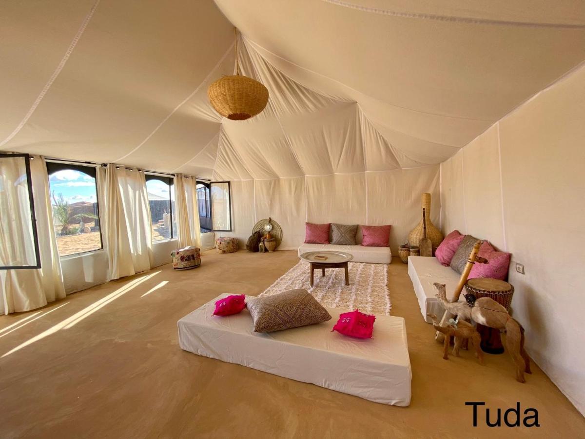 Hotel Tuda Luxury Camp à Merzouga Extérieur photo