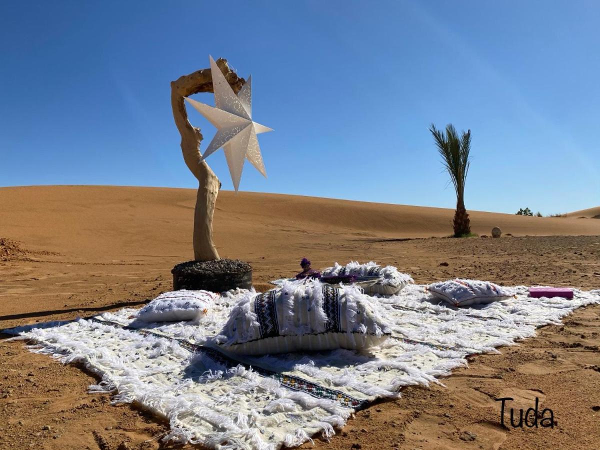 Hotel Tuda Luxury Camp à Merzouga Extérieur photo