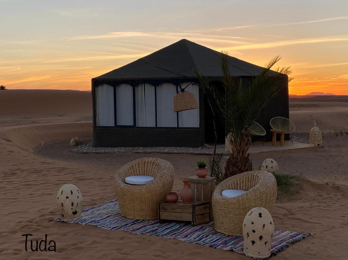 Hotel Tuda Luxury Camp à Merzouga Extérieur photo
